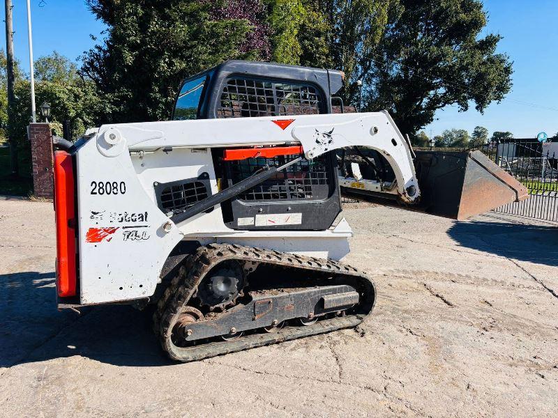 BOBCAT T450 TRACKED SKIDSTEER *YEAR 2020, ONLY 968 HOURS* C/W BUCKET *VIDEO*