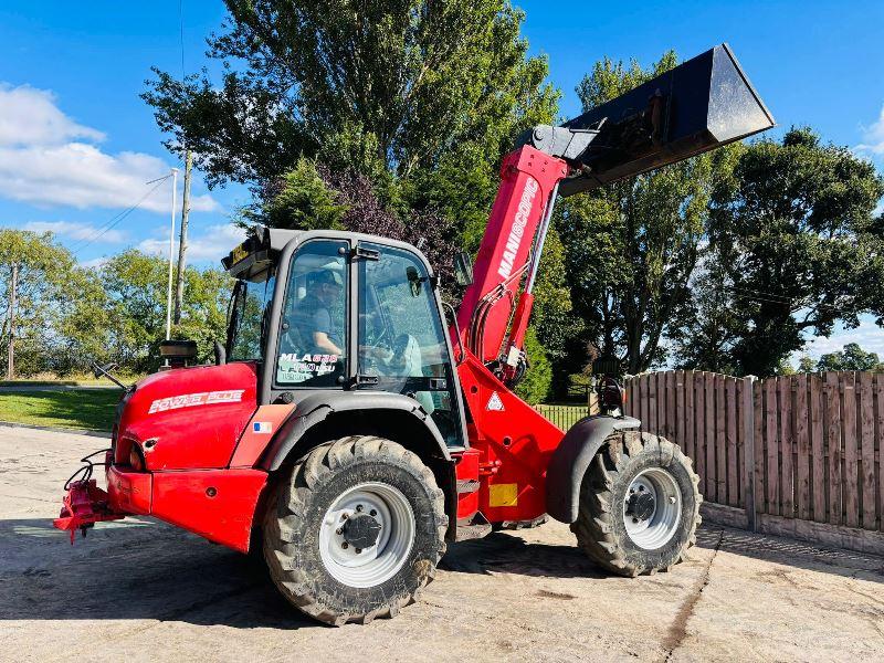 MANITOU MLA628-120LSU 4WD TELEHANDLER *AG-SPEC* C/W PICK UP HITCH *VIDEO*