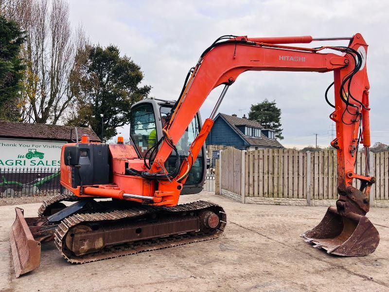 HITACHI ZAXIS 80SBLC TRACKED EXCAVATOR C/W QUICK HITCH BUCKET *VIDEO*