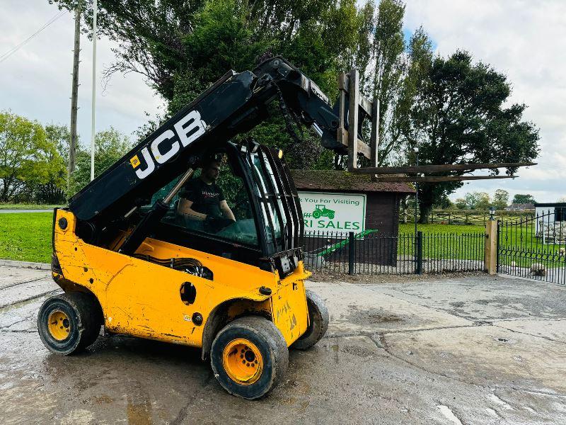 JCB TLT30D 4WD TELETRUCK *YEAR 2011* C/W PALLET TINES *VIDEO*