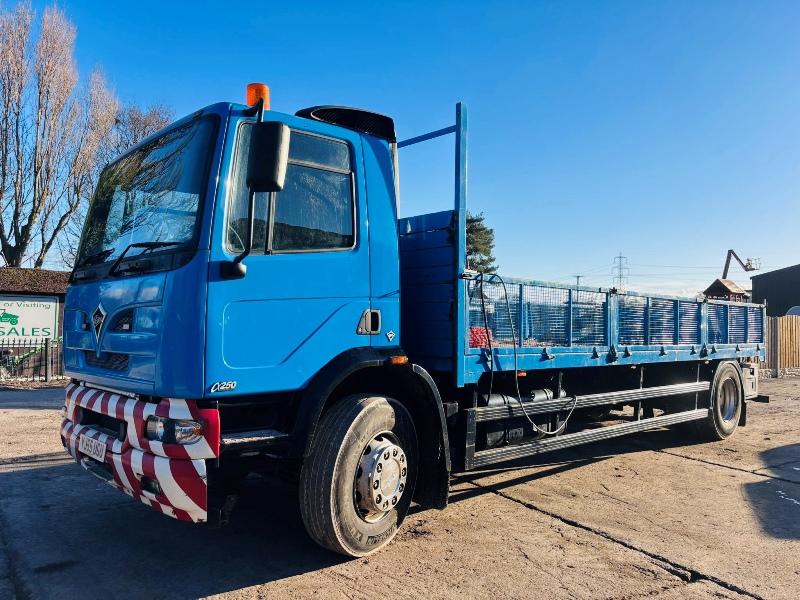 FODEN 250 4X2 FLAT BED LORRY C/W DAF ENGINE *VIDEO*