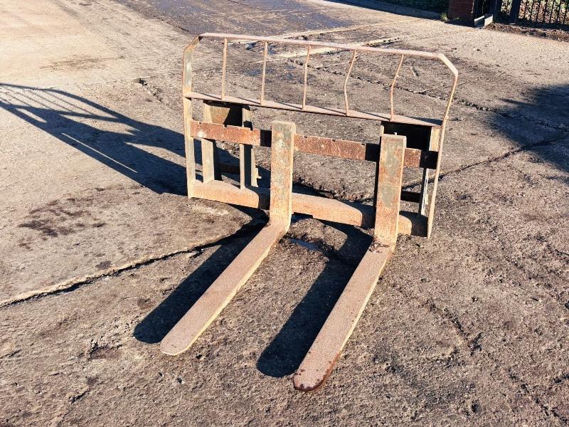 PALLET TINES TO SUIT SKIDSTEER 