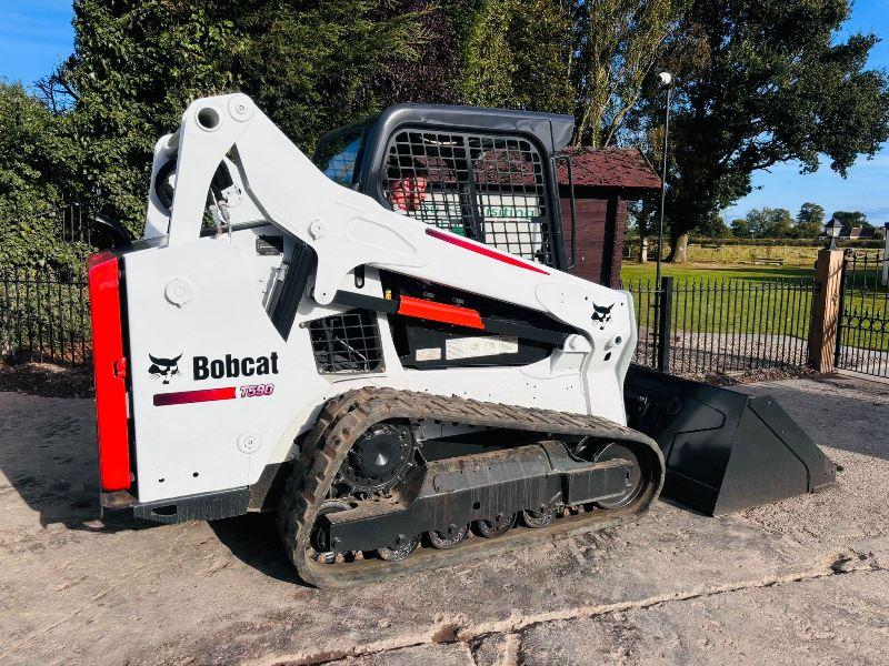 BOBCAT T590 TRACKED SKIDSTEER *YEAR 2019, 2871 HOURS* C/W BUCKET *VIDEO*