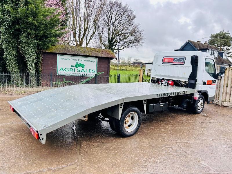 MITSUBISHI FUSO 4X2 RECOVERY TRUCK *MOT'D TILL FEB 2025* C/W ALLOY BEAVER TAIL BODY 