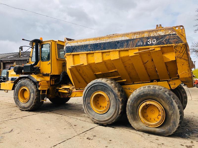 MOXY MT30S 6X6 ARTICULATED DUMPER C/W REVERSE CAMERA * PLEASE SEE VIDEO