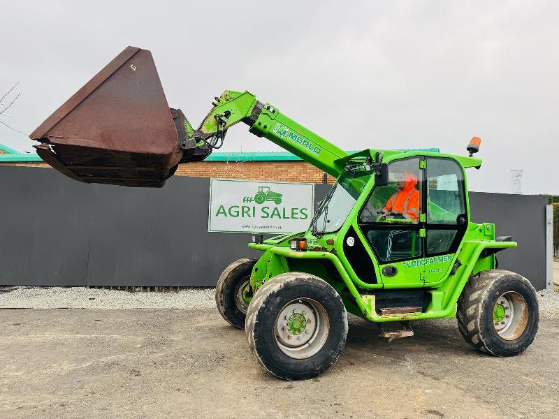 MERLO P40.7 TELEHANDLER *AG SPEC* C/W BUCKET*VIDEO*