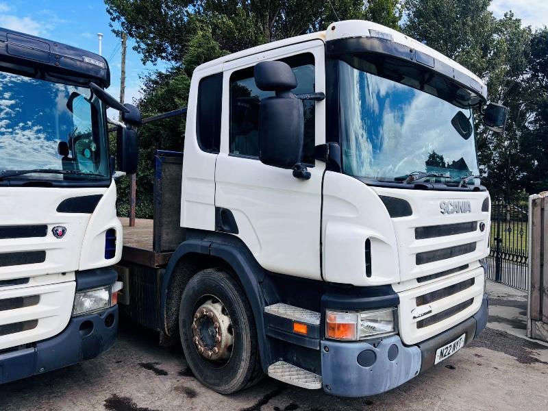 SCANIA P230 4X2 FLAT BED LORRY *YEAR 2010, CHOICE OF TWO *