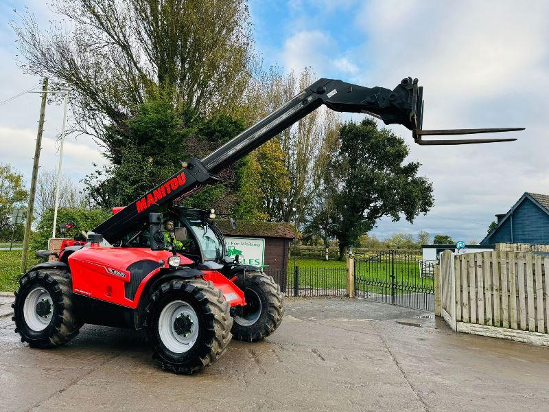 MANITOU MLT635-140+ 4WD TELEHANDLER *YEAR 2019, AG-SPEC* C/W PICK UP HITCH *VIDEO*