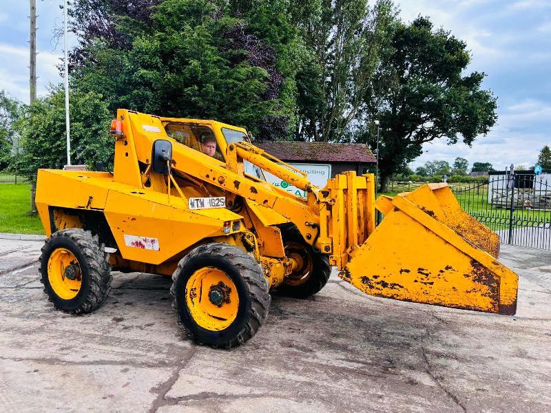 SAMBRON J24Z 4WD TELEHANDLER C/W PALLET TINES & BUCKET *VIDEO*