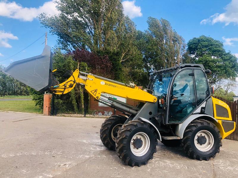 KRAMER ALLRAD 750T TELEHANDLER YEAR 2009 59 PLATE C/W 4 WHEEL STEER