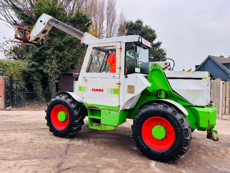 CLAAS 4WD TELEHANDLER *AG SPEC* C/W PICK UP HITCH *VIDEO*