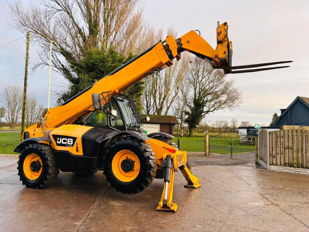 JCB 535-140HI-VIZ 4WD TELEHANDLER *14 METER REACH,  YEAR 2014* C/W TINES *VIDEO*