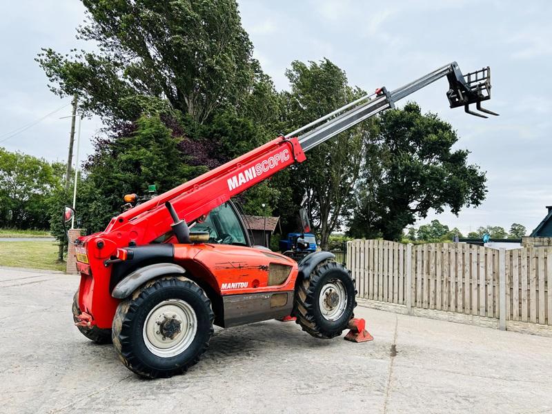 MANITOU MT1030 4WD TELEHANDLER *10METER, YEAR 2012* C/W PALLET TINES *VIDEO*