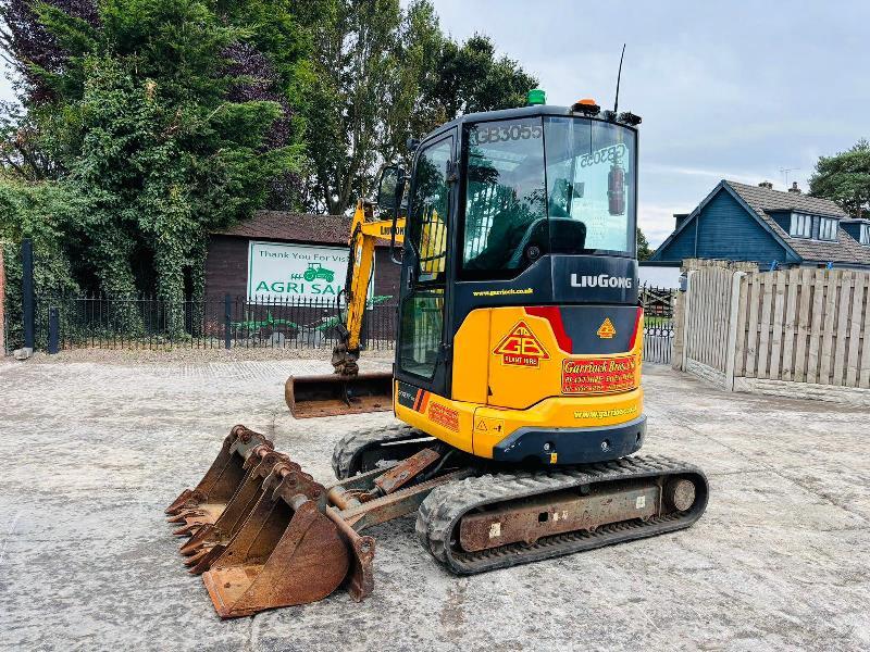 LIUGONG 9027FZTS EXCAVATOR *YEAR 2021, ONLY 791 HOURS* C/W 4 X STRICKLAND BUCKETS 