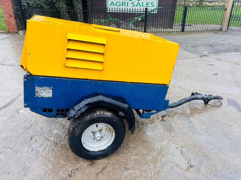 MOSA TS300 6KVA SINGLE AXLE WELDER GENERATOR 