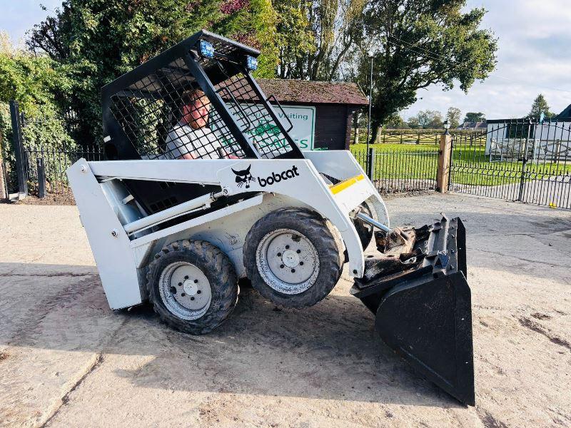 BOBCAT 543 SKIDSTEER *3770 HOURS* C/W BUCKET *VIDEO*