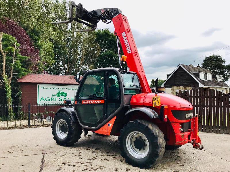 MANITOU MLT 627 TURBO TELEHANDLER * AGSPEC * C/W PUH