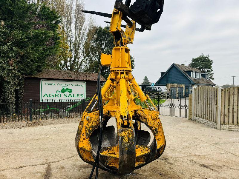 STRUTT 5 TINE ROTATING SCRAP GRAB *YEAR 2022* TO SUIT 30 TONNE EXCAVATOR 