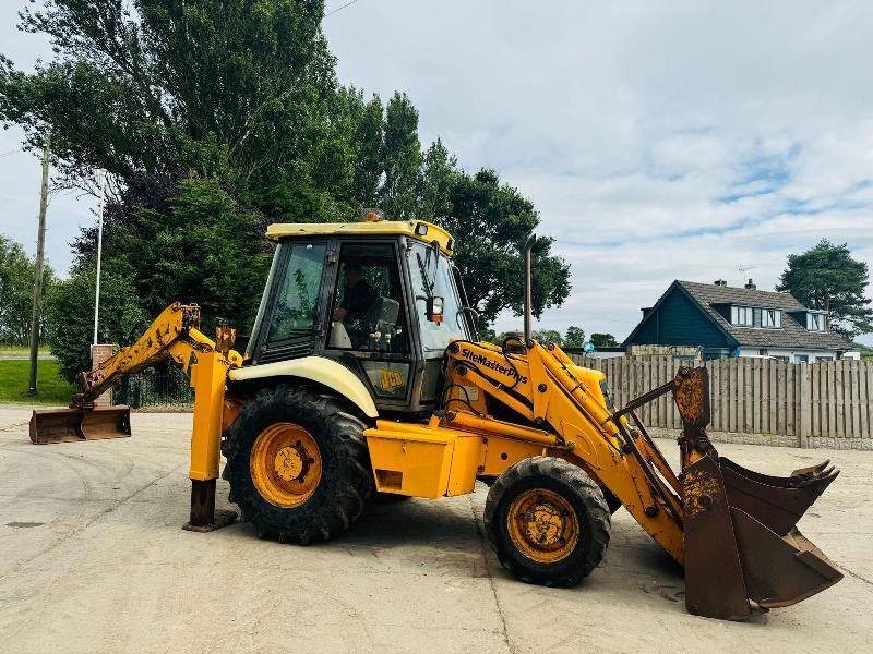 JCB 3CX SITEMASTER PLUS 4WD BACKHOE DIGGER C/W EXTENDING DIG *VIDEO*