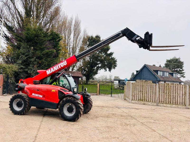 MANITOU MLT625-75 4WD TELEHANDLER *YEAR 2014* C/W PALLET TINES *VIDEO*