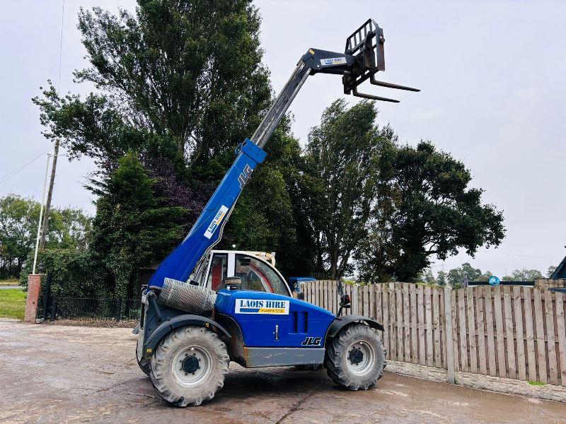 JLG 266 4WD TELEHANDLER C/W JOYSTICK CONTROL & PALLET TINES *VIDEO*