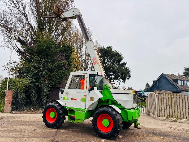 CLAAS 4WD TELEHANDLER *AG SPEC* C/W PICK UP HITCH 