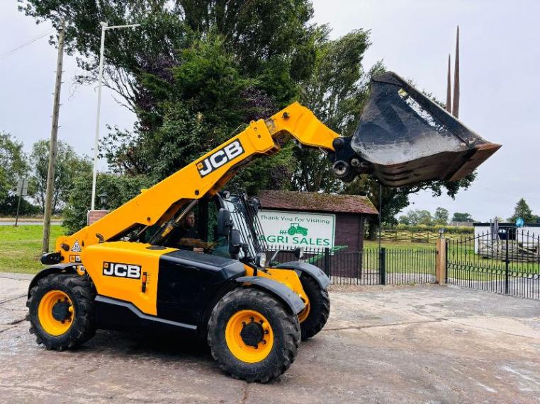 JCB 525-60 4WD TELEHANDLER *YEAR 2019* C/W BUCKET & PALLET TINES *VIDEO*