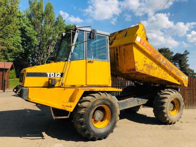 THWAITES 10 TON DUMPER C/W FULLY GLAZED CABIN