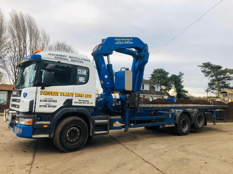 SCANIA P94D 26 TON RIDGID LORRY * LORRY ONLY CRANE NOW SOLD