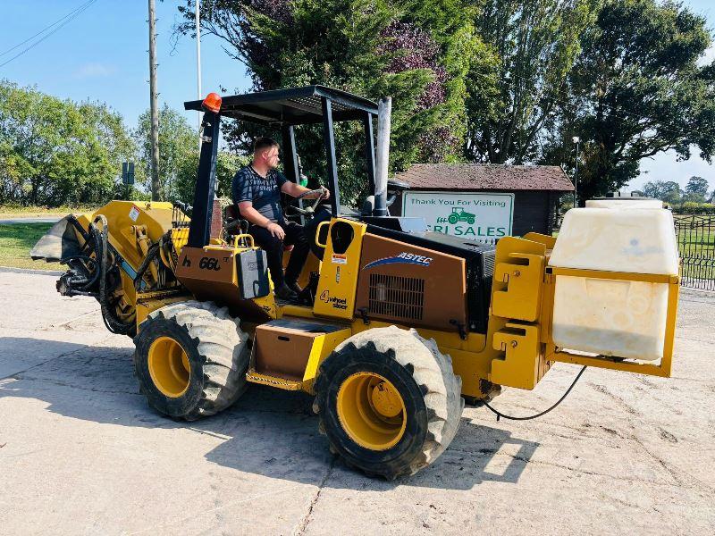 ASTEC RT660 4WD TRENCHER C/W 4 WHEEL STEER *VIDEO*