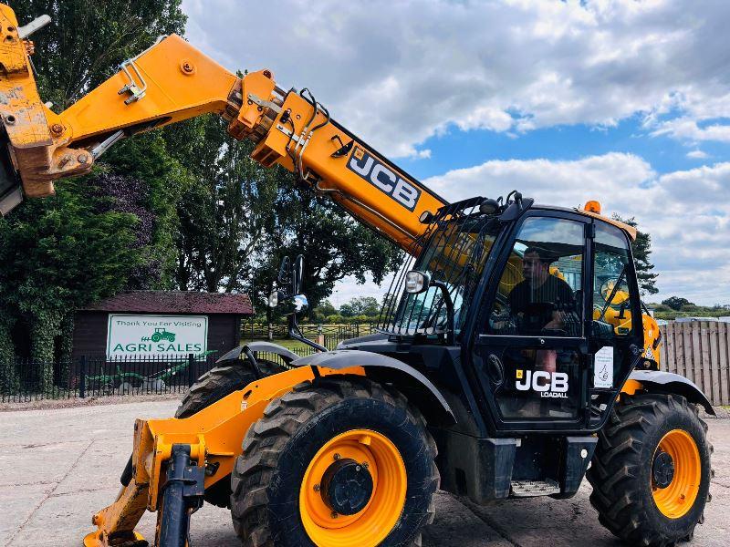 JCB 533-105 4WD TELEHANDLER *YEAR 2018, 10.5 METER* C/W REVERSE CAMERA *VIDEO*