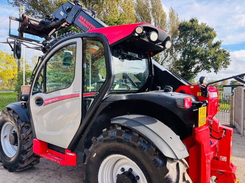 MANITOU MLT630 4WD TELEHANDLER *YEAR 2021, AG-SPEC* C/W PICK UP HITCH *VIDEO*