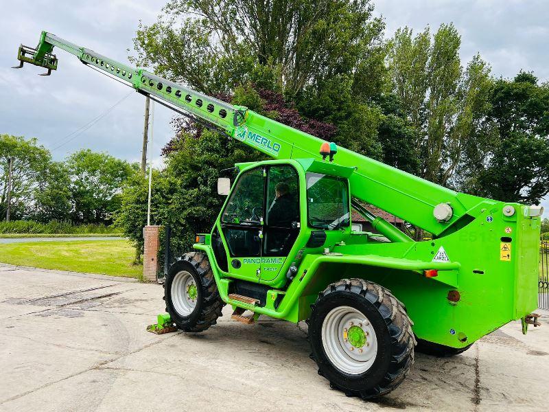 MERLO P40.17 4WD TELEHANDLER * YEAR 2015 , 17 METER* C/W PALLET TINES *VIDEO*