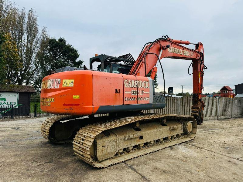 HITACHI ZAXIS 280LC EXCAVATOR *YEAR 2012, 8165 HOURS* C/W QUICK HITCH *VIDEO*