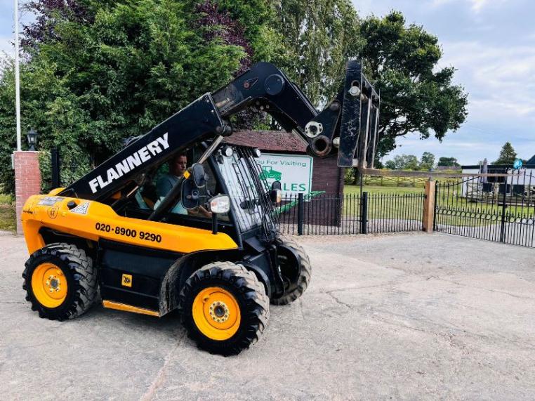 JCB 516-40 4WD TELEHANDLER *YEAR 2018, 3066 HOURS* C/W PALLET TINES *VIDEO*