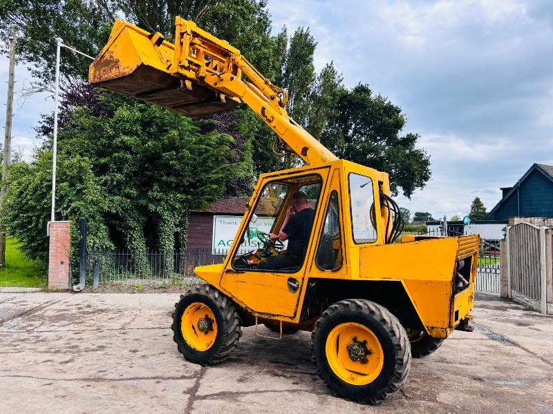 SAMBRON J24Z 4WD TELEHANDLER C/W PALLET TINES & BUCKET *VIDEO*