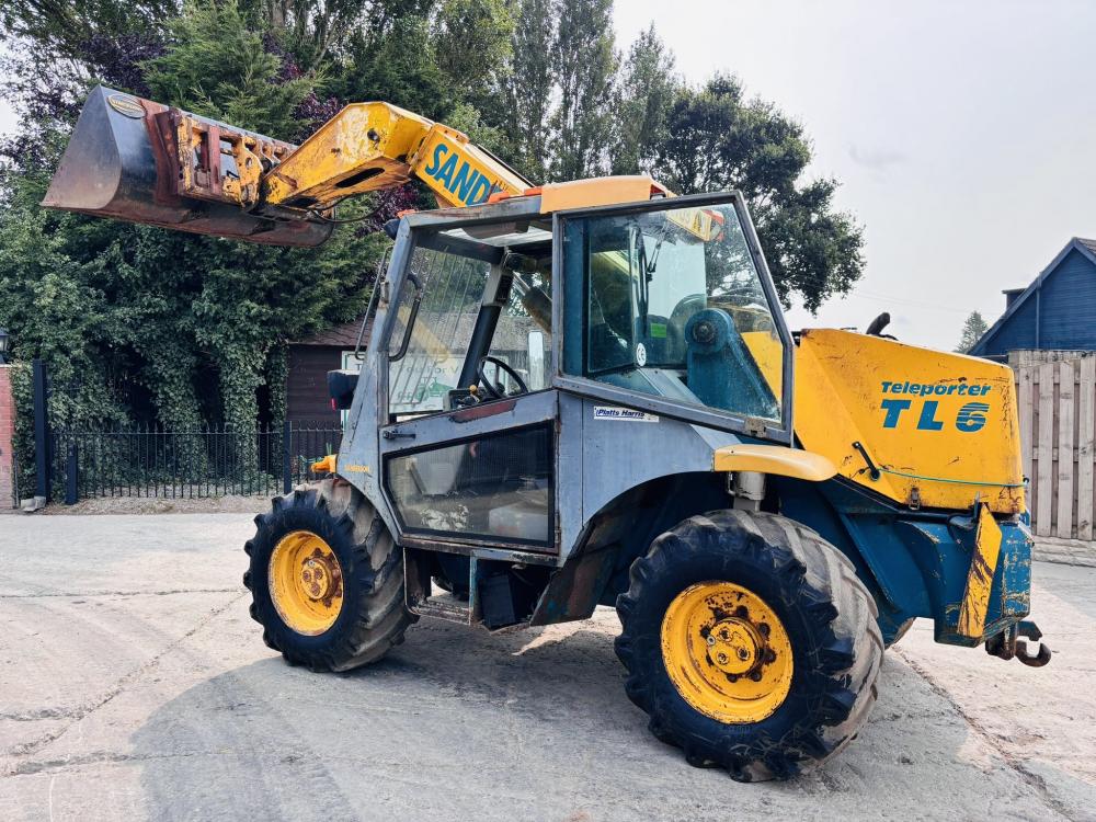 SANDERSON TL6ST 4WD TELEHANDLER *AG-SPEC* C/W BUCKET & PICK UP HITCH *VIDEO*