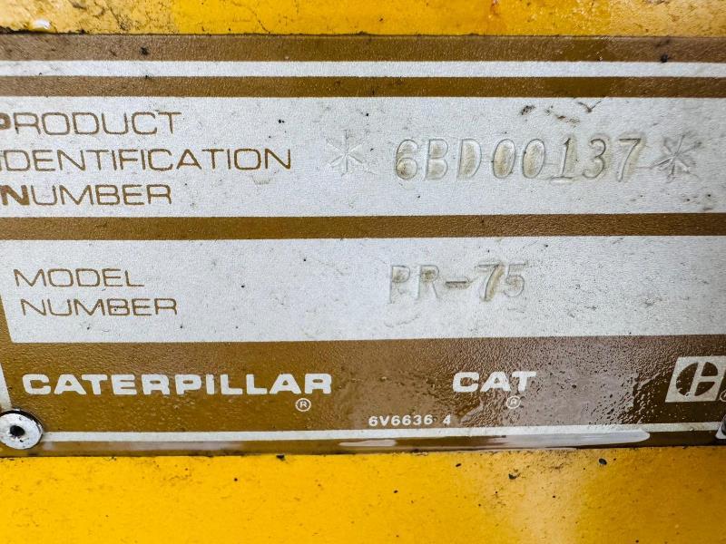 CATERPILLAR PR75 ROAD PLANNER C/W PERKINS ENGINE *VIDEO*