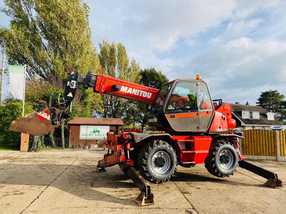 MANITOU MRT1542 ROTO TELEHANDLER * YEAR 2007 * C/W BUCKET