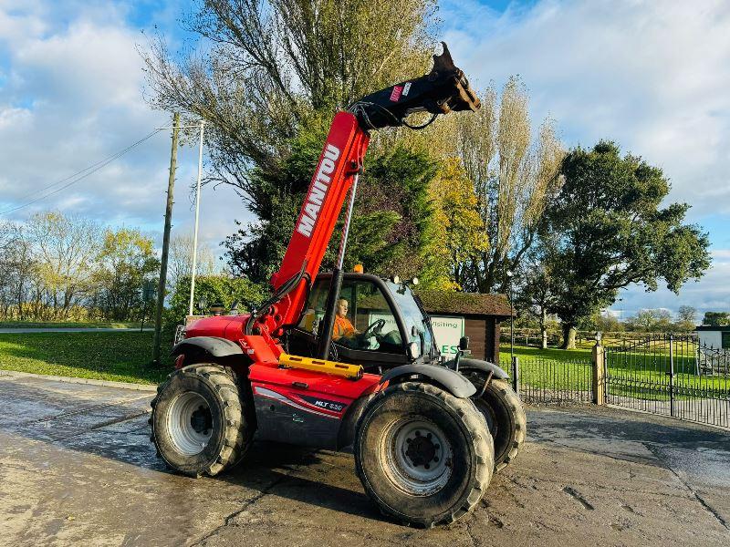 MANITOU MLT629 4WD TELEHANDLER *AG-SPEC, YEAR 2013* C/W PICK UP HITCH *VIDEO*