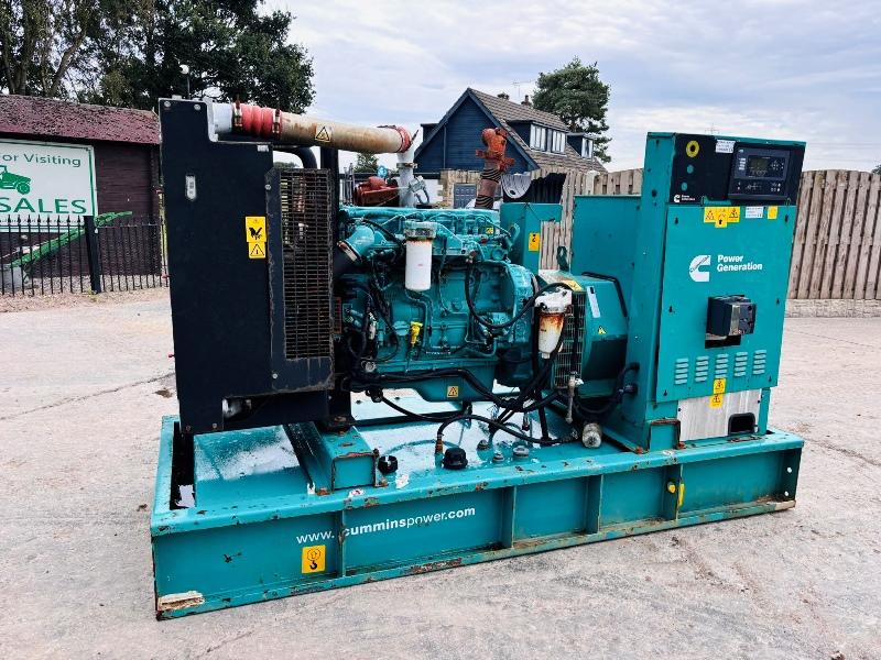 CUMMINS C175D5E 175KVA GENERATOR C/W CUMMINS ENGINE 