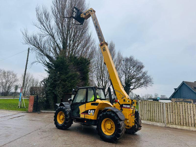 CAT TH330B TELEHANDLER *C/W PALLET TINES*4WD*AG SPEC*