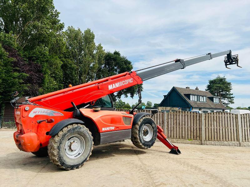 MANITOU MT1840 4WD TELEHANDLER *18 METER REACH* C/W PALLET TINES 