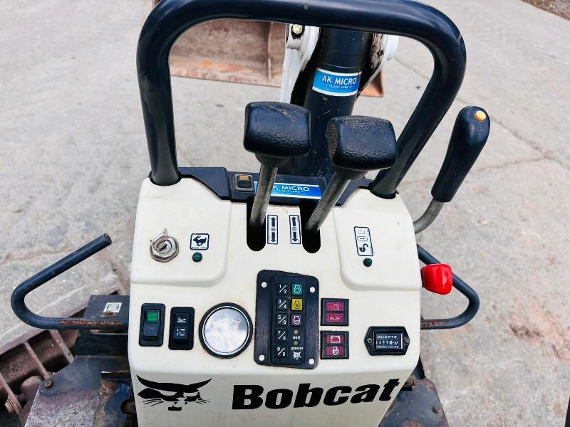 BOBCAT E10 TRACKED EXCAVATOR *YEAR 2018, 3409 HOURS* C/W EXPANDING TRACKS *VIDEO*