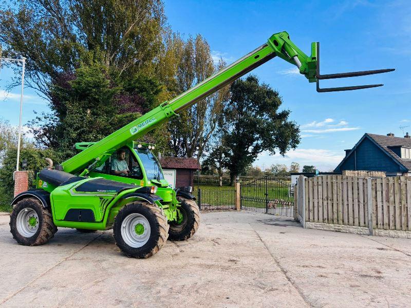 MERLO TF42.7 - 156 TELEHANDLER *YEAR 2017, AG-SPEC* C/W PALLET TINES *VIDEO*