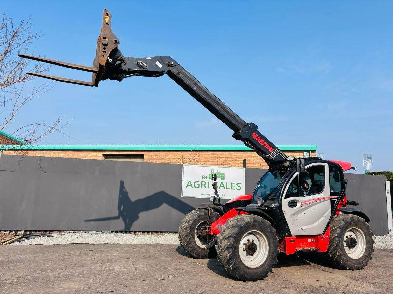 MANITOU MLT 635 130 PS TELEHANDLER*AG SPEC *C/W PALLET TINES*YEAR 2017*VIDEO*