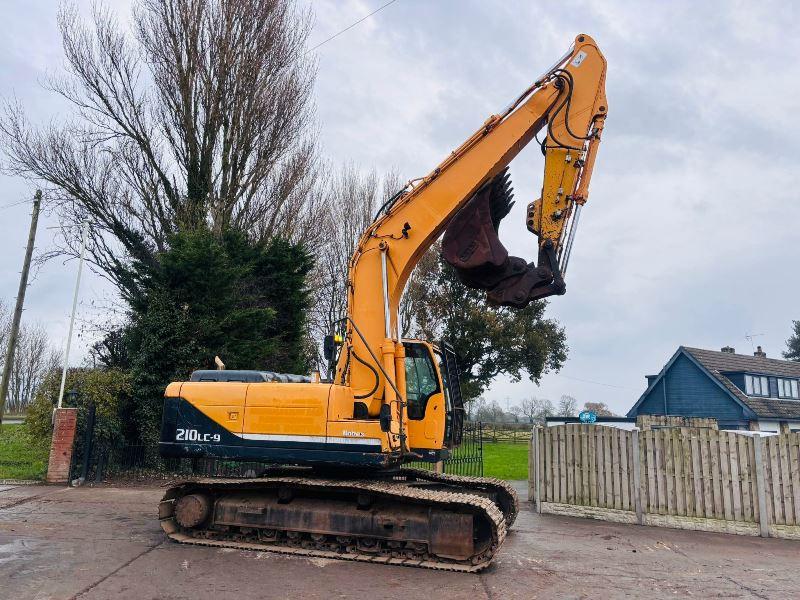 HYUNDAI ROBEX 210LC TRACKED EXCAVATOR *YEAR 2013* C/W QUICK HITCH *VIDEO*