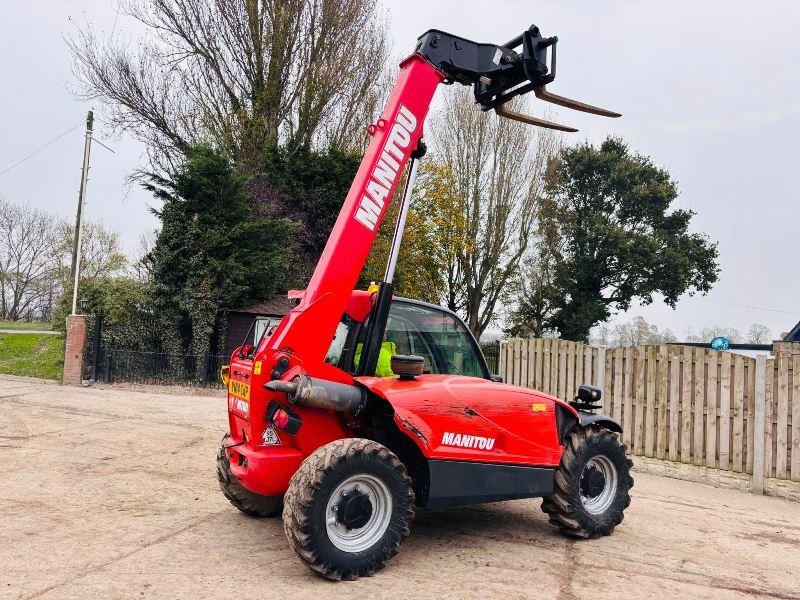 MANITOU MLT625-75 4WD TELEHANDLER *YEAR 2014* C/W PALLET TINES *VIDEO*