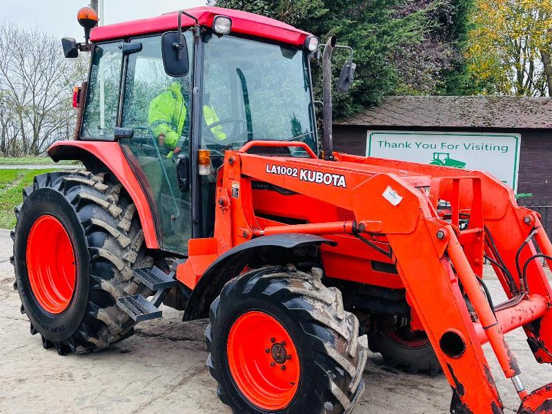 KUBOTA M5700 4WD TRACTOR *ROAD REGISTERED, 1792 HOURS* C/W LOADER & BUCKET *VIDEO*