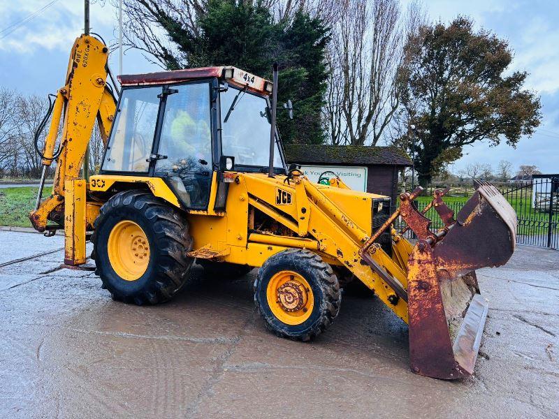 JCB 3CX PROJECT 7 4WD BACKHOE DIGGER C/W EXTENDING DIG *VIDEO*